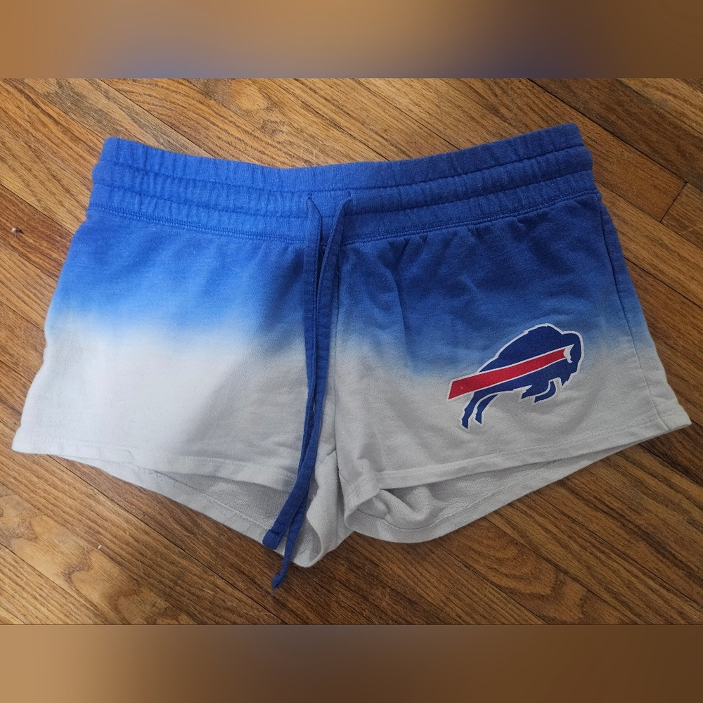 Buffalo Bills NFL Blue and White Women's Athletic Shorts Size Small Sleepwear - Picture 3 of 5